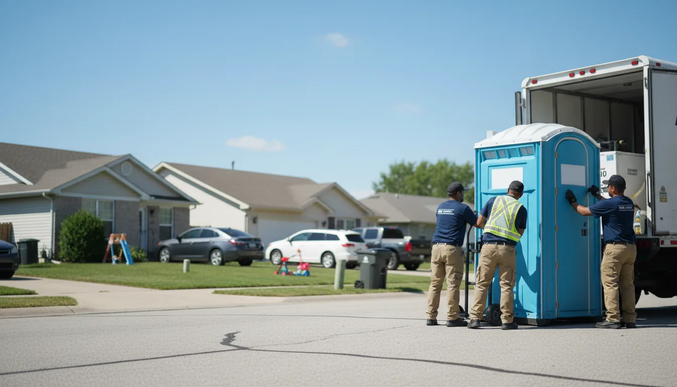 Standard Porta Potty Rentals in Paris, MI near me